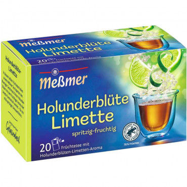 Früchtetee, Holunder/Limette