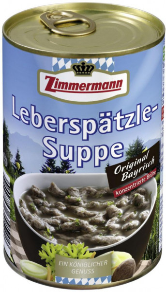 Bayerische Suppe mit Leberspätzle (5 x 0.4 Kilogramm)
