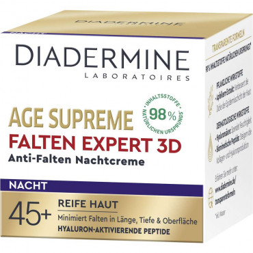 Age Supreme Nachtcreme Falten Expert 3D