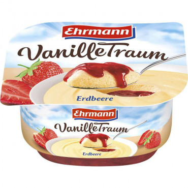 Vanille-Quark Vanilletraum, Erdbeere