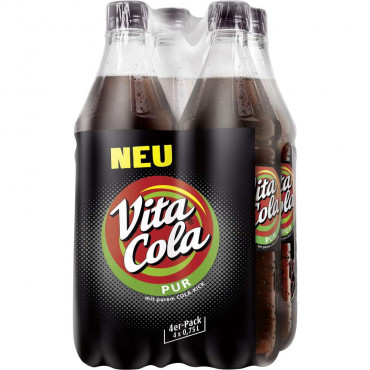 Cola, Pur (4x 0,750 Liter)