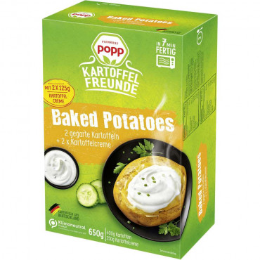 Baked Potatoes + Sour Creme