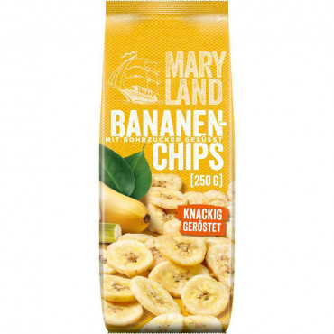 Bananen-Chips, getrocknet