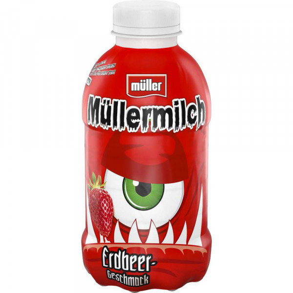 Müllermilch, Erdbeere