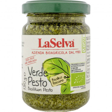 Bio Basilikum Pesto, ohne Knoblauch, vegan