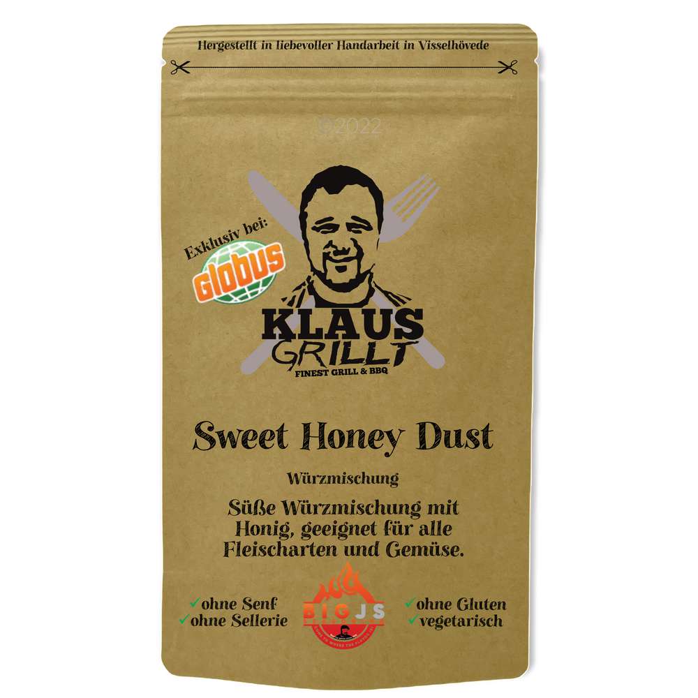 Würzmischung Sweet Honey Dust, für Fleisch &amp; Gemüse von Klaus grillt