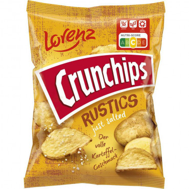 Chips Crunchips, Rustics, Just Salted