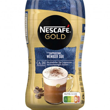 Instant-Cappuccino Gold, weniger süß