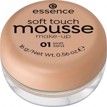 Make-Up Soft Touch Mousse, Matt Sand 01