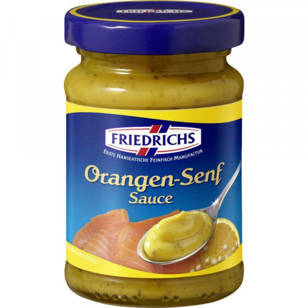 Orangen-Senf-Sauce