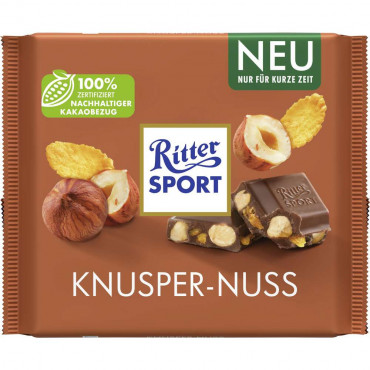Tafelschokolade, Nuss-Knusper