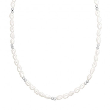 Damen Halskette aus Silber 925 mit Süßwasserzuchtperlen (4056874028417)