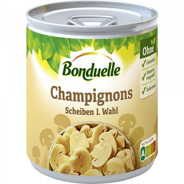 Champignons Gourmet Scheiben, feinste Auslese
