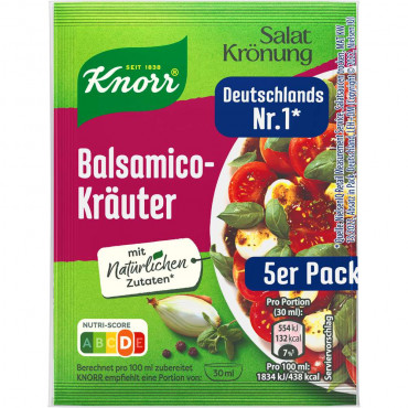 Salat Krönung, Balsamico-Kräuter