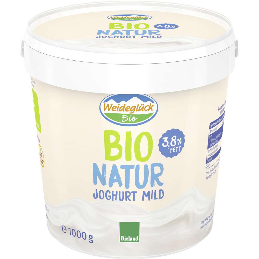 Bio Joghurt, mild von Weideglück ⮞ Jetzt entdecken! | Globus