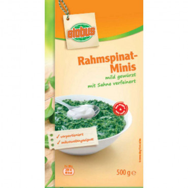 Rahmspinat-Minis