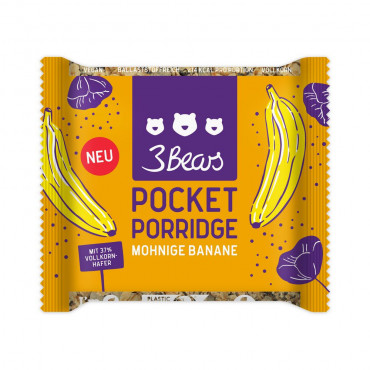 Pocket Porridge, Mohnige Banane