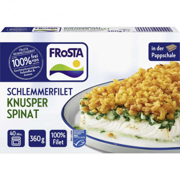 MSC Schlemmer-Filet Knusper Spinat, tiefgekühlt
