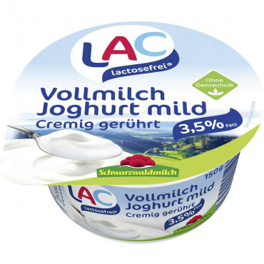 Joghurt 3,5%, mild - laktosefrei