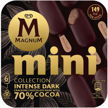 Mini Stiel-Eis, Intense Dark
