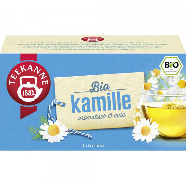 Bio Kamillen-Tee, Kamille aromatisch & mild