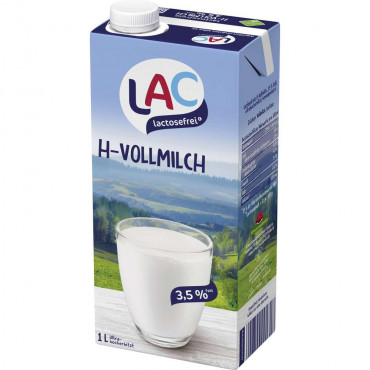 H-Milch 3,5%, laktosefrei