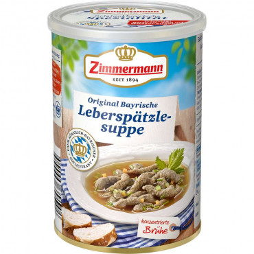 Bayerische Suppe mit Leberspätzle