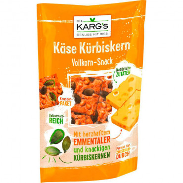 Vollkorn-Snack, Käse/Kürbiskern