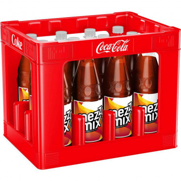 Cola-Orangen-Mix, ohne Zucker (12x 1,000 Liter)