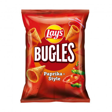 Mais-Snack Bugles, Paprika