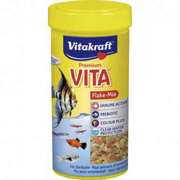 Fisch-Futter Premium Vita, Flocken-Mix