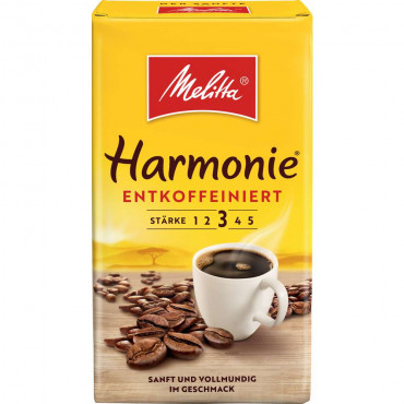 Kaffee Harmonie entkoffeiniert, gemahlen
