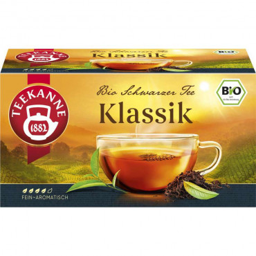 Bio Schwarzer Tee Klassik, fein-aromatisch