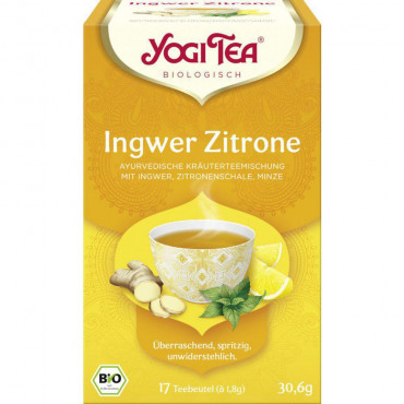 Bio Kräuter-Tee Ingwer Zitrone