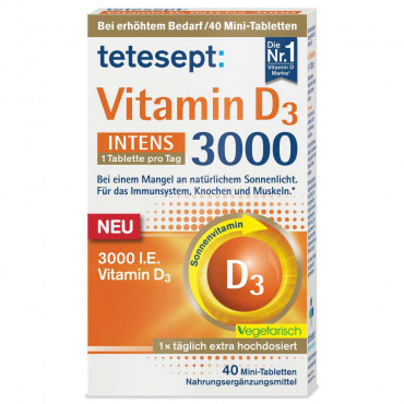 Vitamin D3 Intes 3000 I.E.