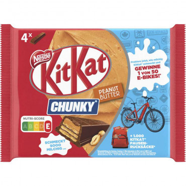Kitkat Chunky Schokoriegel, Peanut Butter