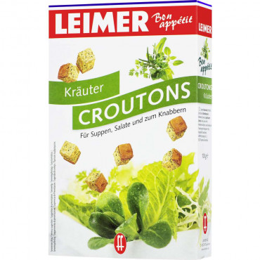 Croutons, Kräuter
