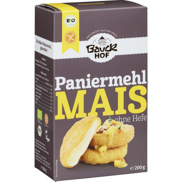 Bio Mais-Paniermehl, glutenfrei