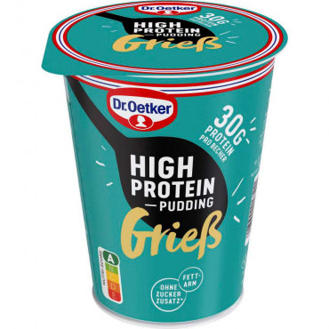 High Protein Pudding, Grieß