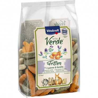 Nagetier Snack Vita Verde, Fritten, Luzerne/Karotte
