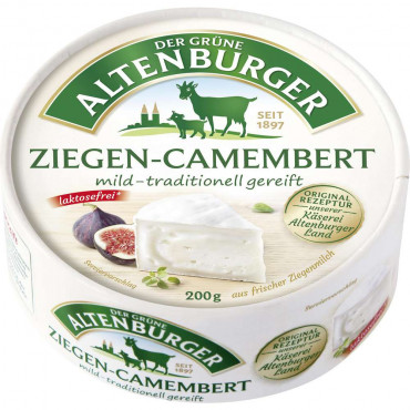 Ziegen-Camembert, laktosefrei