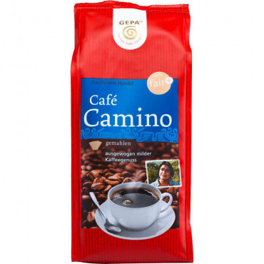 Kaffee Camino, gemahlen