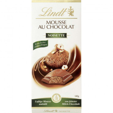 Tafelschokolade, Mousse au Chocolat Noisette