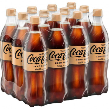 Cola Vanille, ohne Zucker (12x 0,500 Liter)