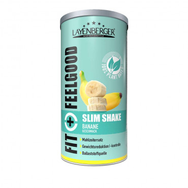 Veganer Slim Shake, Banane, plant based