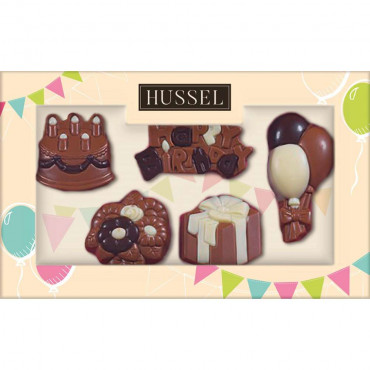 Milch-Schokoladen Themenpackung, Happy Birthday