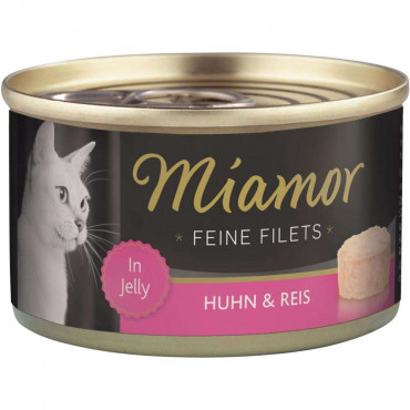 Katzen-Nassfutter Feine Filets, Huhn/Reis