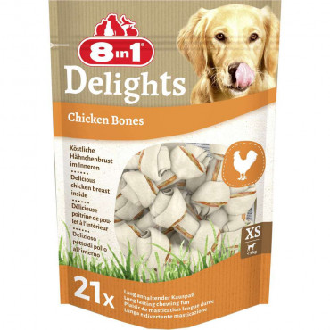 Hunde-Snack Kauknochen Delights Chicken
