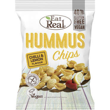 Hummus Chips Chilli&Lemon 135g
