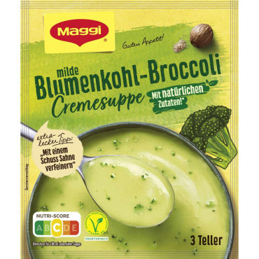 Blumenkohl-Broccoli Suppe